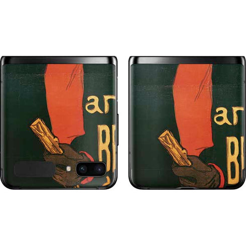 Henri Toulouse-Lautrec Ambassadeurs Aristide Bruant Galaxy Z Flip Skin