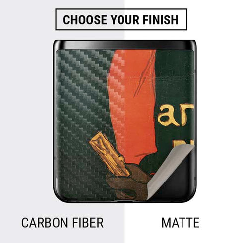 Henri Toulouse-Lautrec Ambassadeurs Aristide Bruant Galaxy Z Flip Skin