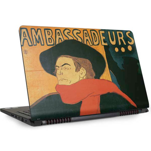 Henri Toulouse-Lautrec Ambassadeurs Aristide Bruant Dell Inspiron Skin