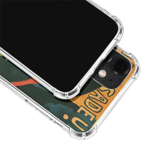 Henri Toulouse-Lautrec Ambassadeurs Aristide Bruant iPhone 12 Clear Case