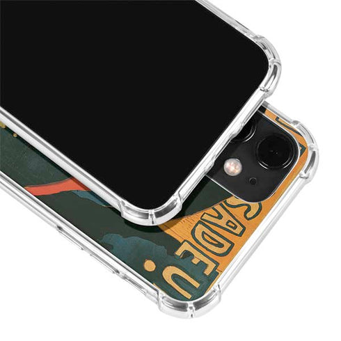 Henri Toulouse-Lautrec Ambassadeurs Aristide Bruant iPhone 12 Mini Clear Case