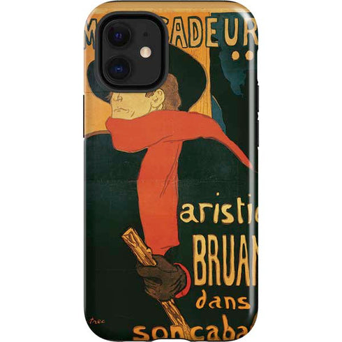 Henri Toulouse-Lautrec Ambassadeurs Aristide Bruant iPhone 12 Mini Impact Case