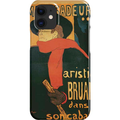 Henri Toulouse-Lautrec Ambassadeurs Aristide Bruant iPhone 12 Mini Lite Case