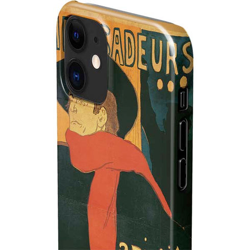 Henri Toulouse-Lautrec Ambassadeurs Aristide Bruant iPhone 12 Mini Lite Case