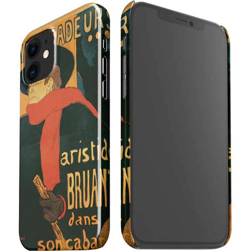 Henri Toulouse-Lautrec Ambassadeurs Aristide Bruant iPhone 12 Mini Lite Case