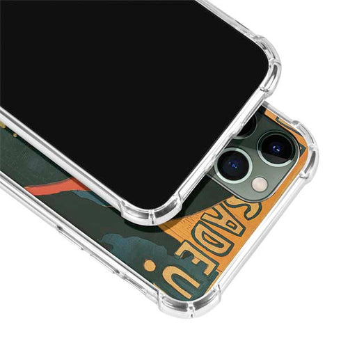 Henri Toulouse-Lautrec Ambassadeurs Aristide Bruant iPhone 12 Pro Clear Case