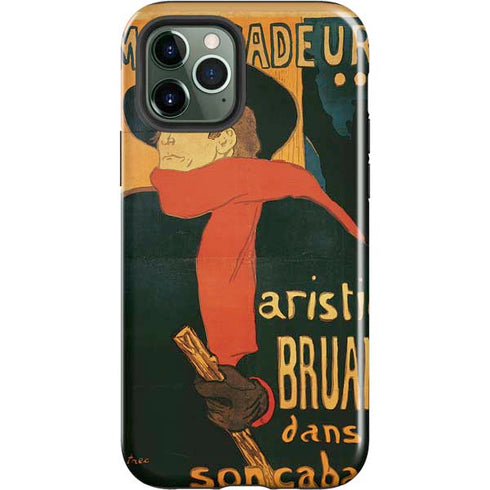 Henri Toulouse-Lautrec Ambassadeurs Aristide Bruant iPhone 12 Pro Max Impact Case
