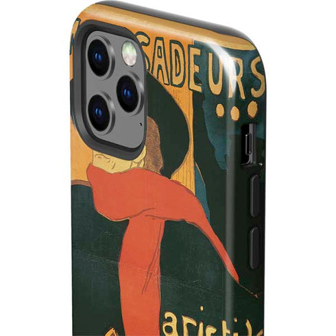 Henri Toulouse-Lautrec Ambassadeurs Aristide Bruant iPhone 12 Pro Max Impact Case