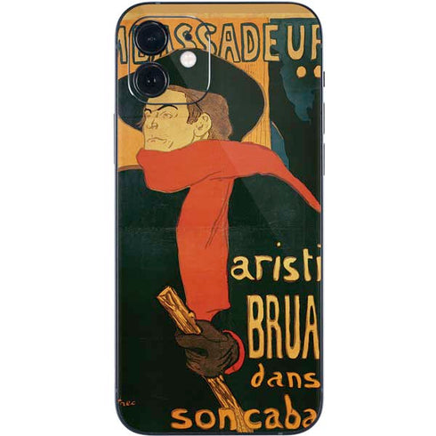 Henri Toulouse-Lautrec Ambassadeurs Aristide Bruant iPhone 12 Skin