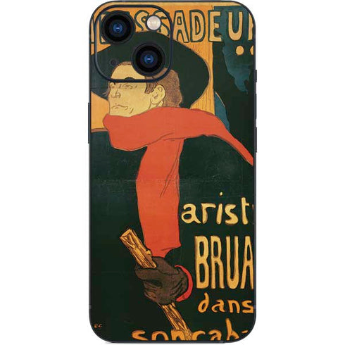 Henri Toulouse-Lautrec Ambassadeurs Aristide Bruant iPhone 13 Mini Skin
