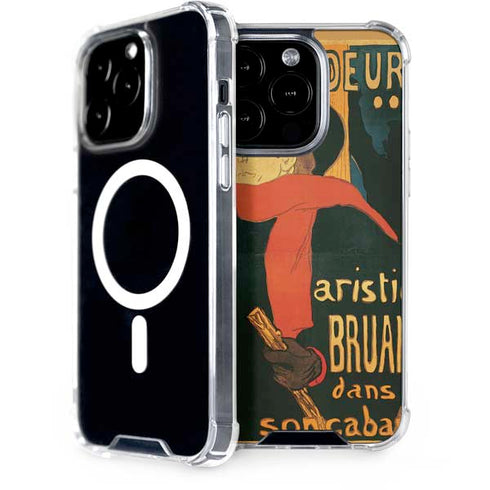 Henri Toulouse-Lautrec Ambassadeurs Aristide Bruant iPhone 13 Pro MagSafe Case