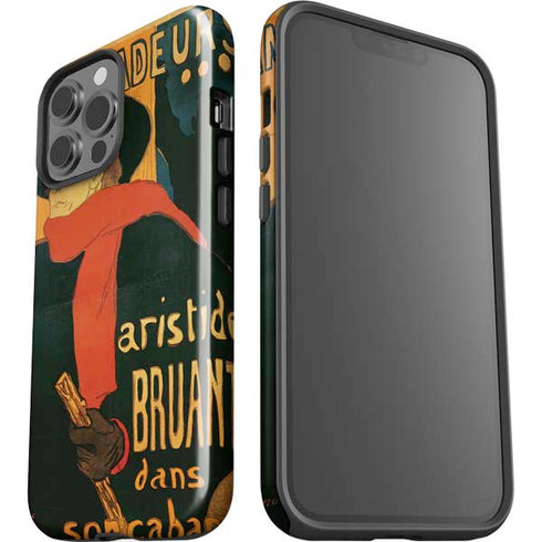 Henri Toulouse-Lautrec Ambassadeurs Aristide Bruant iPhone 13 Pro Max Impact Case