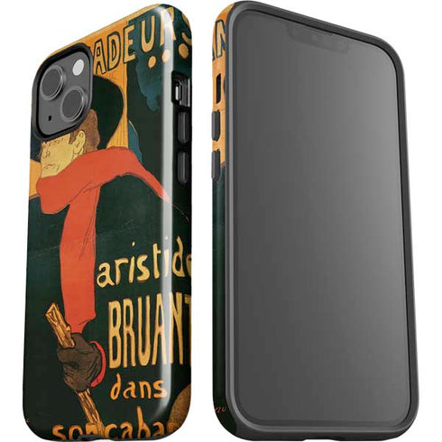 Henri Toulouse-Lautrec Ambassadeurs Aristide Bruant iPhone 15 Plus Impact Case