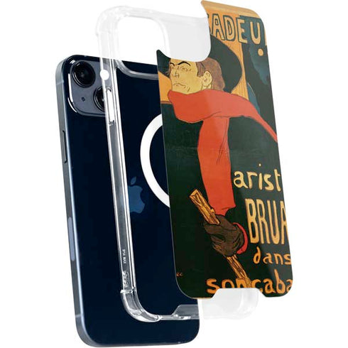 Henri Toulouse-Lautrec Ambassadeurs Aristide Bruant iPhone 15 Plus MagSafe Case