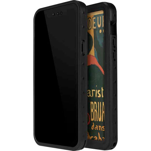 Henri Toulouse-Lautrec Ambassadeurs Aristide Bruant iPhone 14 Pro Max Waterproof Case