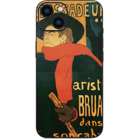 Henri Toulouse-Lautrec Ambassadeurs Aristide Bruant iPhone 14 Skin