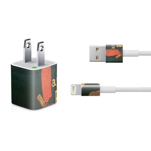 Henri Toulouse-Lautrec Ambassadeurs Aristide Bruant iPhone Charger (5W USB) Skin