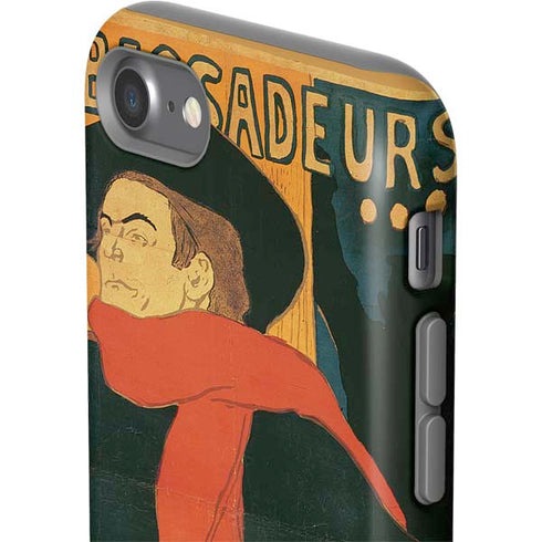 Henri Toulouse-Lautrec Ambassadeurs Aristide Bruant iPhone SE (2nd & 3rd Gen) Pro Case