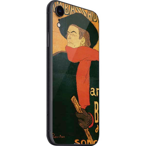 Henri Toulouse-Lautrec Ambassadeurs Aristide Bruant iPhone SE (2nd & 3rd Gen) Skin