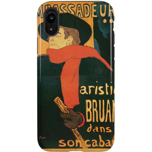 Henri Toulouse-Lautrec Ambassadeurs Aristide Bruant iPhone XR Pro Case