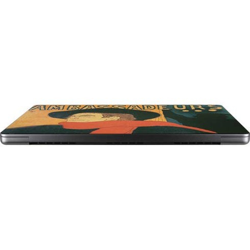 Henri Toulouse-Lautrec Ambassadeurs Aristide Bruant MacBook Pro 14in (2021-24) Skin