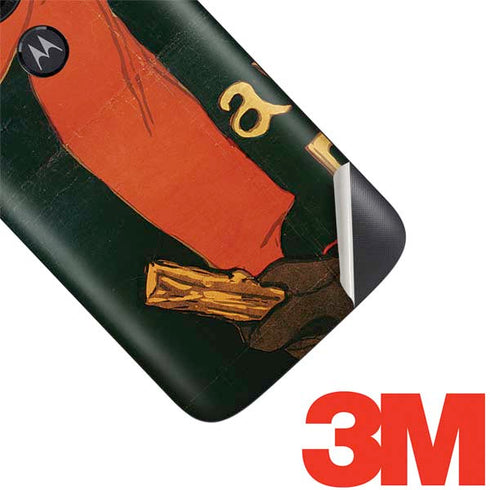 Henri Toulouse-Lautrec Ambassadeurs Aristide Bruant Moto E5 Play Skin