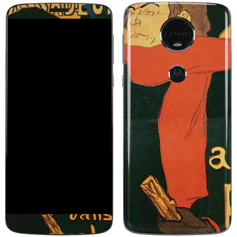 Henri Toulouse-Lautrec Ambassadeurs Aristide Bruant Moto E5 Plus Skin