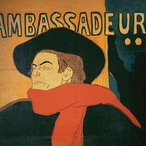 Henri Toulouse-Lautrec Ambassadeurs Aristide Bruant Moto G6 Skin
