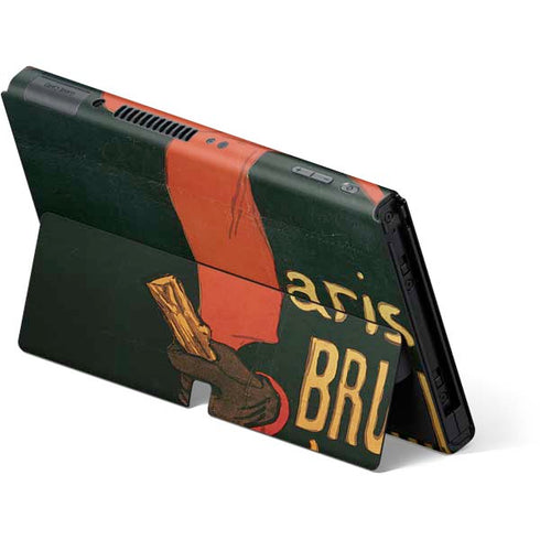 Henri Toulouse-Lautrec Ambassadeurs Aristide Bruant Nintendo Switch OLED (2021) Skin