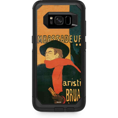 Henri Toulouse-Lautrec Ambassadeurs Aristide Bruant Otterbox Commuter Galaxy Skin