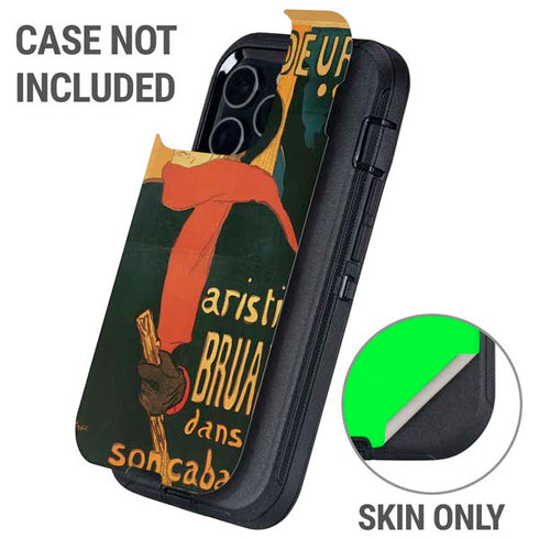 Henri Toulouse-Lautrec Ambassadeurs Aristide Bruant Otterbox Defender iPhone Skin