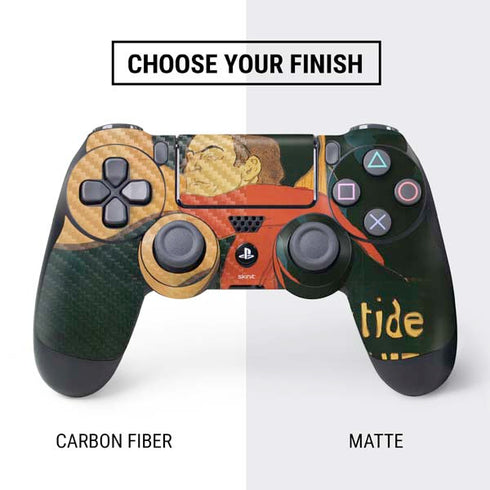 Henri Toulouse-Lautrec Ambassadeurs Aristide Bruant PS4 Controller Skin
