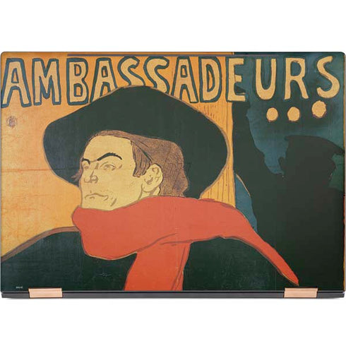 Henri Toulouse-Lautrec Ambassadeurs Aristide Bruant HP Spectre Skin