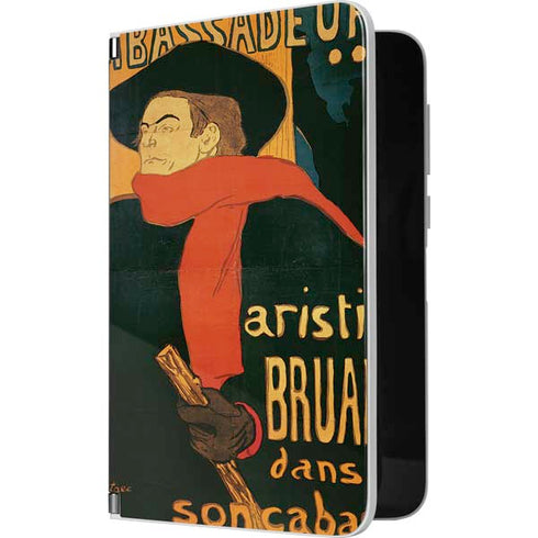 Henri Toulouse-Lautrec Ambassadeurs Aristide Bruant Surface Duo Skin