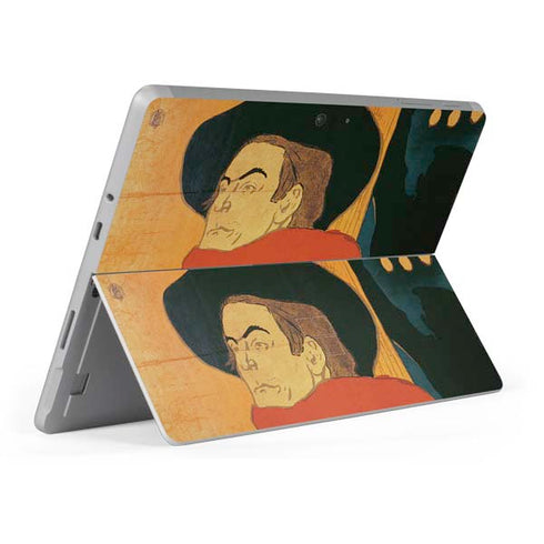 Henri Toulouse-Lautrec Ambassadeurs Aristide Bruant Surface Go Skin