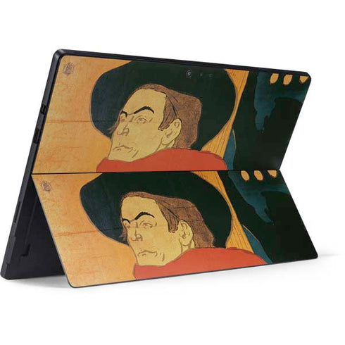 Henri Toulouse-Lautrec Ambassadeurs Aristide Bruant Surface Pro 6 Skin