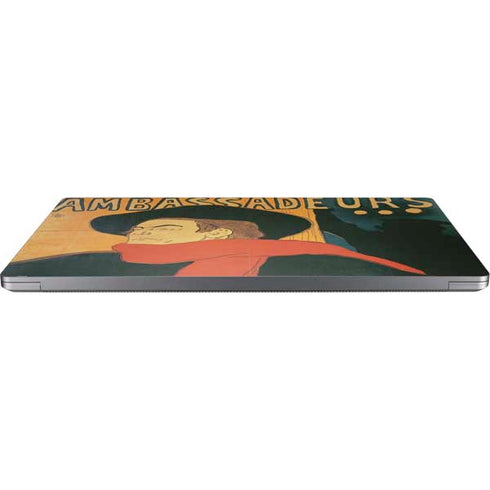 Henri Toulouse-Lautrec Ambassadeurs Aristide Bruant Universal Laptop 16in (13 x 9.4in) Skin