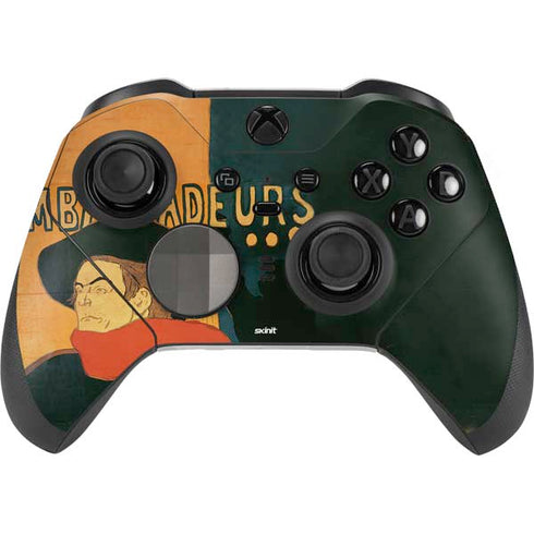 Henri Toulouse-Lautrec Ambassadeurs Aristide Bruant Xbox Elite Wireless Controller Series 2 Skin