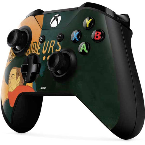Henri Toulouse-Lautrec Ambassadeurs Aristide Bruant Xbox One X Controller Skin