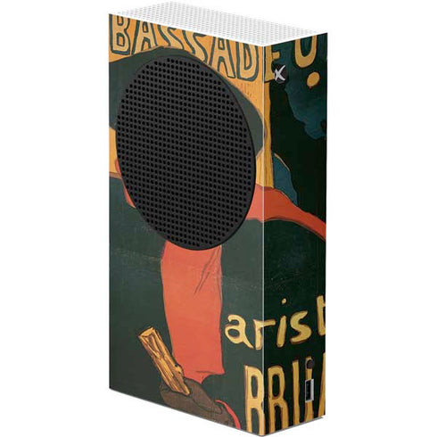 Henri Toulouse-Lautrec Ambassadeurs Aristide Bruant Xbox Series S Console Skin