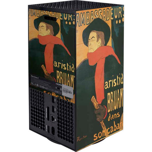 Henri Toulouse-Lautrec Ambassadeurs Aristide Bruant Xbox Series X Bundle Skin