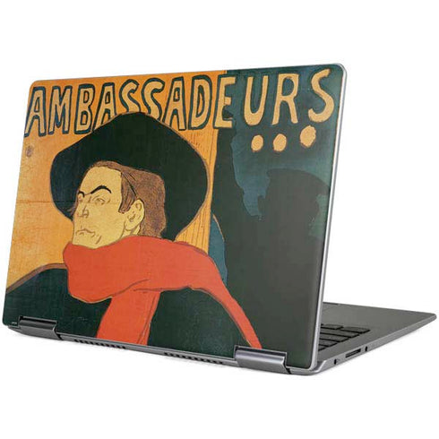 Henri Toulouse-Lautrec Ambassadeurs Aristide Bruant Yoga 710 14in Skin