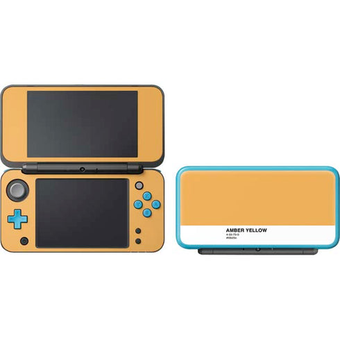 Amber Yellow Nintendo 2DS XL (2017) Skin