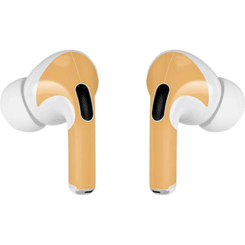 Amber Yellow AirPods Pro 2nd Gen Skin