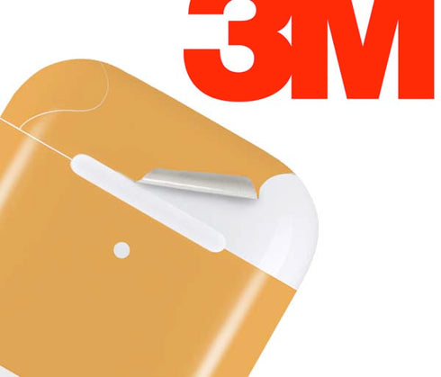Amber Yellow Apple AirPods 2 Skin