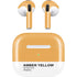 Amber Yellow Apple AirPods (3rd Gen 2021) Skin