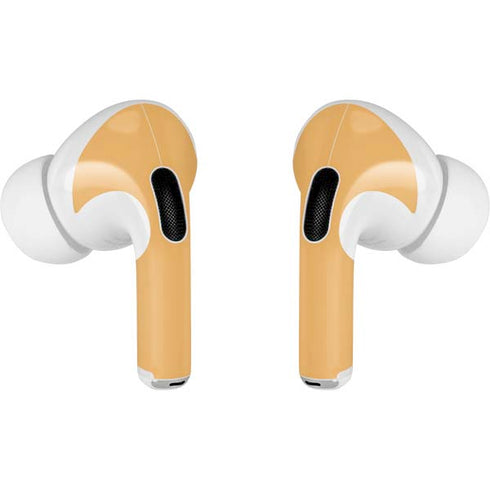 Amber Yellow Apple AirPods Pro Skin