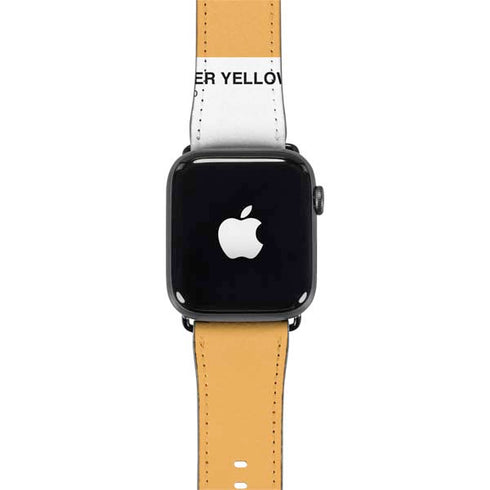 Amber Yellow Apple Watch Band 42-44mm
