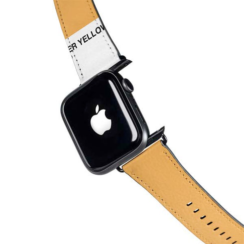 Amber Yellow Apple Watch Band 42-44mm