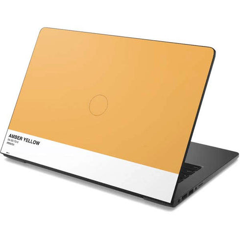 Amber Yellow Dell Chromebook Skin